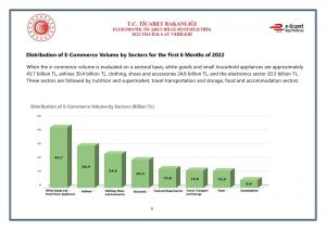 Turkey's E-Commerce Statistics for the First 6 Months of 2022