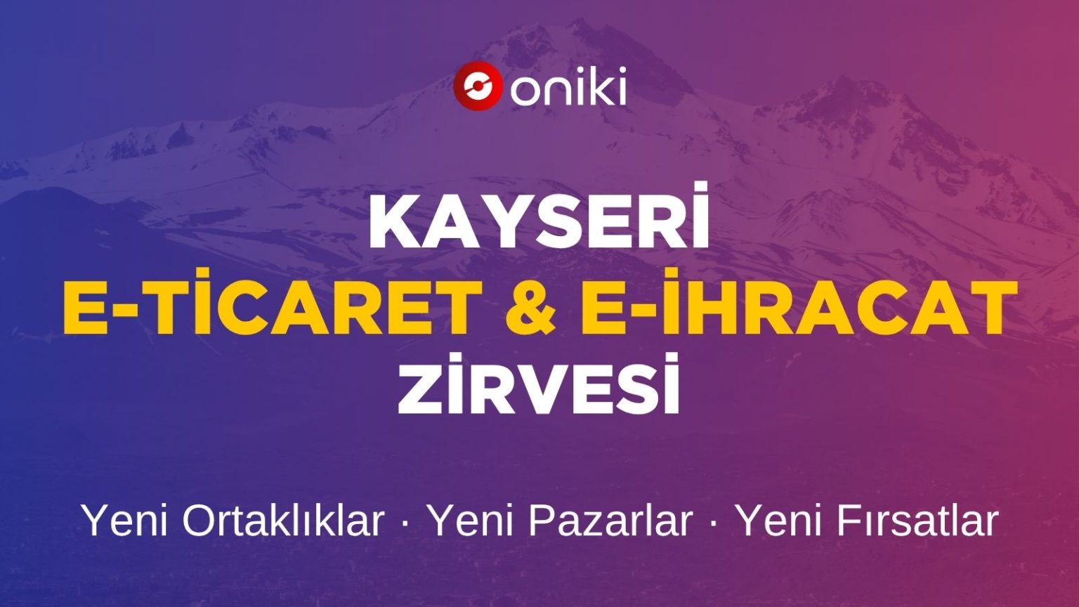 Oniki Web Etkinlik Banner 5