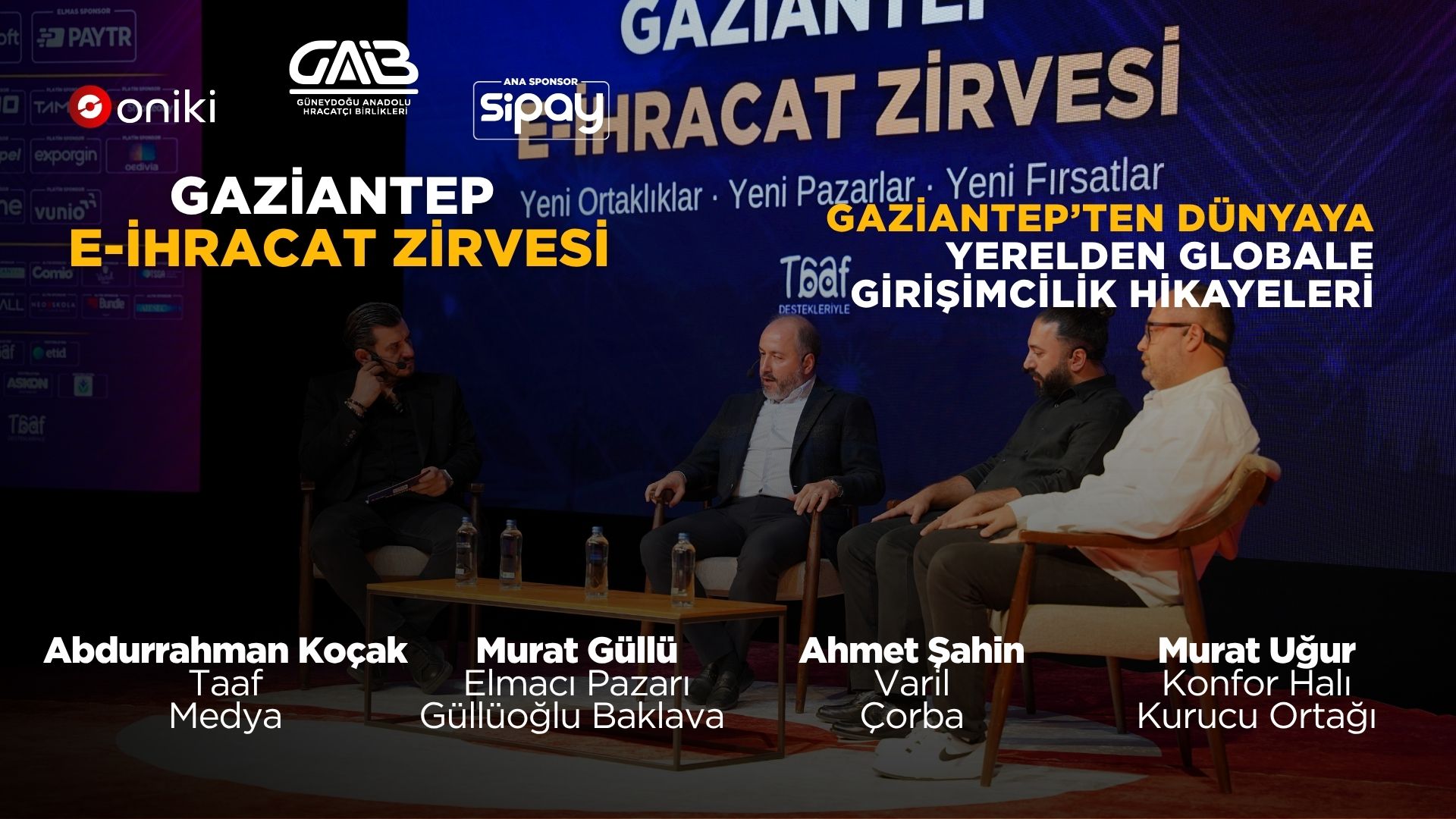 GAİB Gaziantep E-ihracat Zirvesi / 25 Eylül 2025